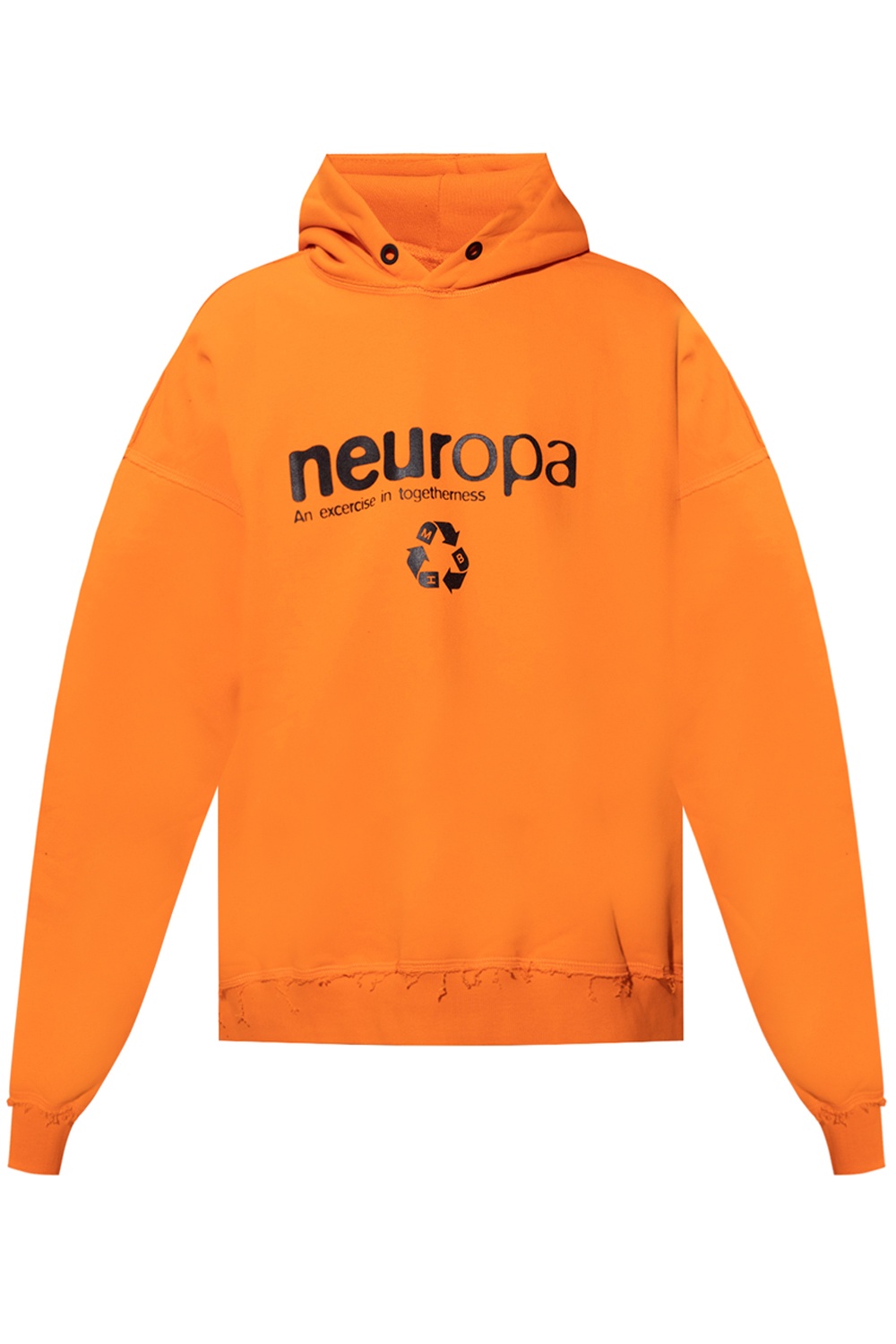 VbjdevelopmentsShops Seychelles Orange Neuropa hoodie MISBHV tiger patch short sleeve sweatshirt